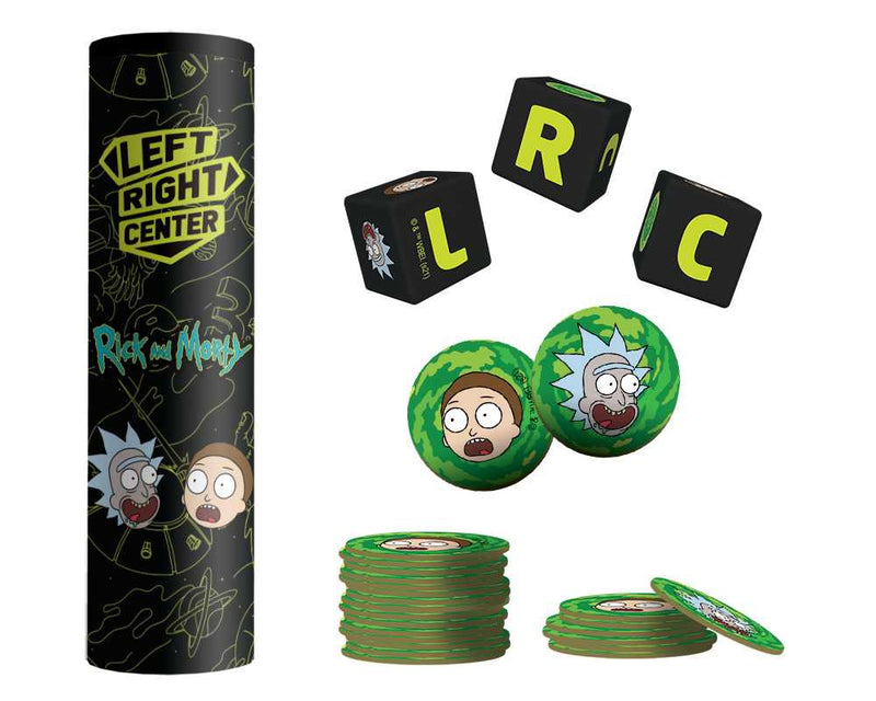 Left Right Center: Rick and Morty Dice Game