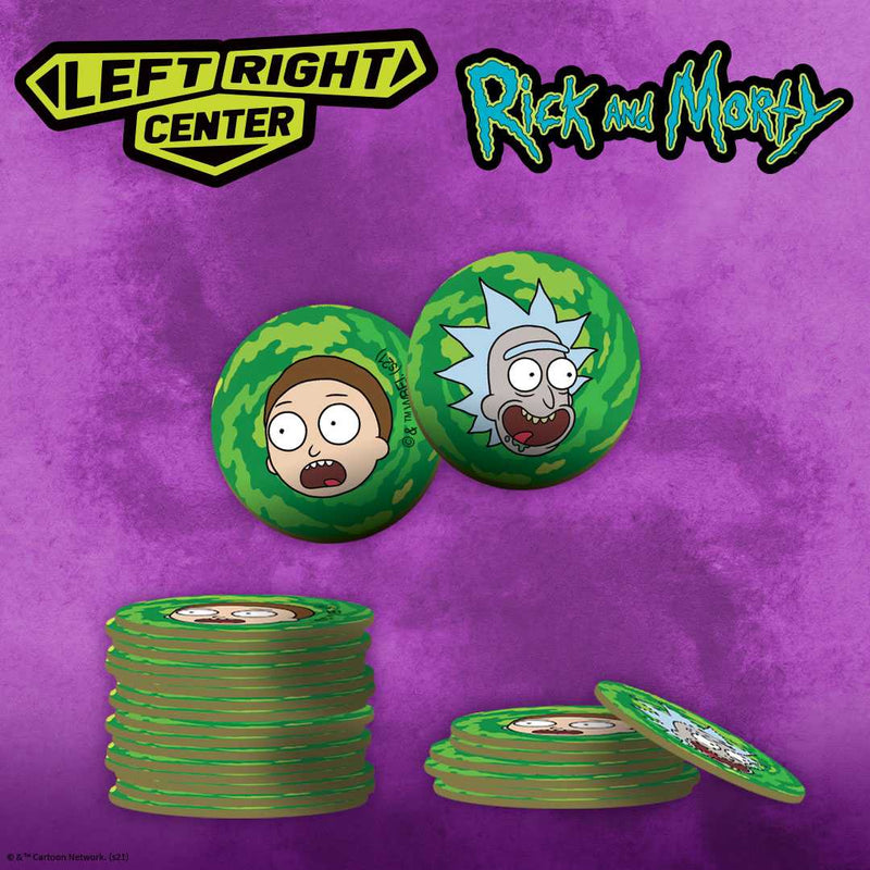 Left Right Center: Rick and Morty Dice Game