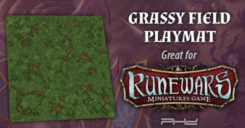 Runewars: Grassy Field Playmat