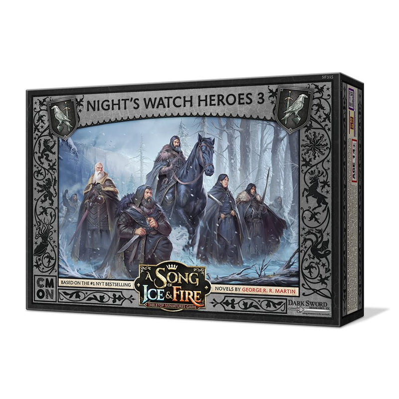 A Song of Ice & Fire: Tabletop Miniatures Game – Night's Watch Heroes III