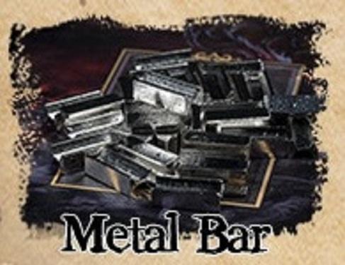 Sleeve Kings - Metal Alloy Resource Tokens: Metal Bars (10ct)