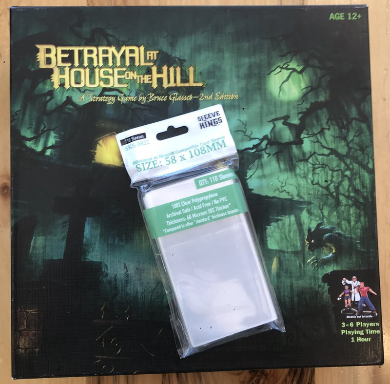 Sleeve Kings - Betrayal At House Compatible (110 pack)