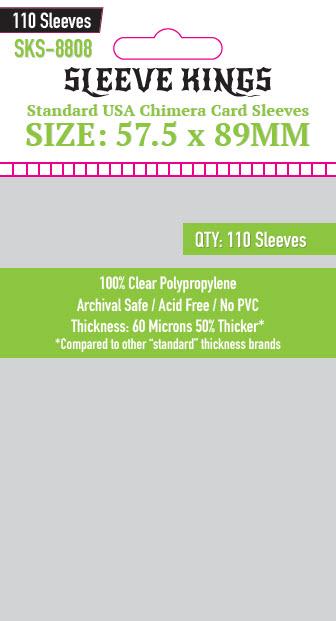 Sleeve Kings - Standard USA Chimera (110 pack)