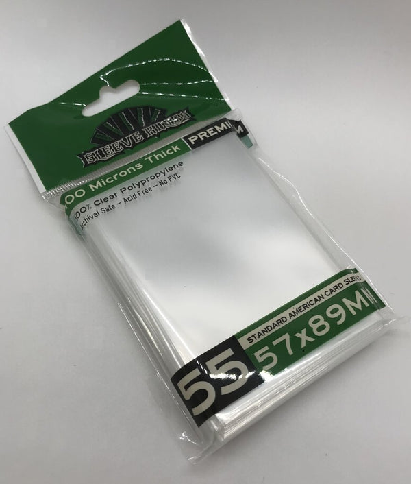 Sleeve Kings - Premium Standard American Card Sleeves (55 Pack)