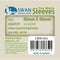SWAN Sleeves - Card Sleeves (40 x 40 mm) - 160 Pack, Thin Sleeves