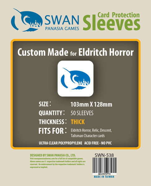 SWAN Sleeves - Card Sleeves (103 x 128 mm) - 50 Pack, Thick sleeves