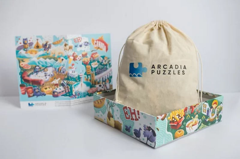 Arcadia Puzzles - Canada Eh! Jigsaw Puzzle (1000 Pieces)