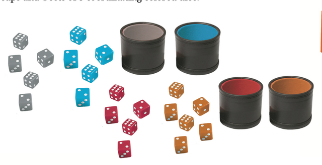 Liar's Dice Party in a Box (University Games Edition)