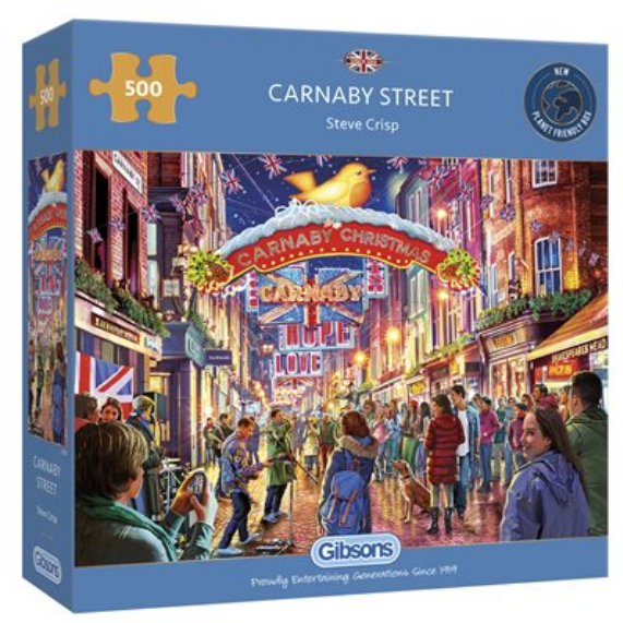 Puzzle - Gibsons - Carnaby Street (500 Pieces)