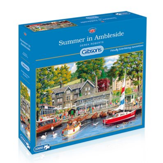 Puzzle - Gibsons - Summer in Ambleside (1000 Pieces)