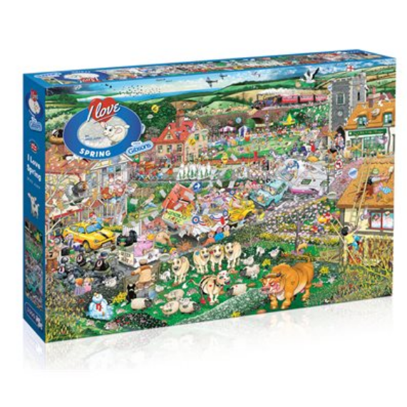 Puzzle - Gibsons - I Love Spring (1000 Pieces)