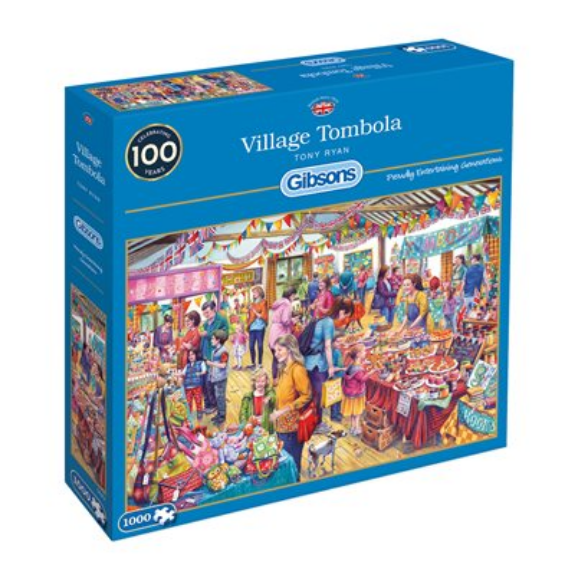 Puzzle - Gibsons - Village Tombola (1000 Pieces)