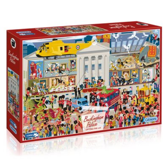 Puzzle - Gibsons - Lifting the Lid: Buckingham Palace (1000 Pieces)