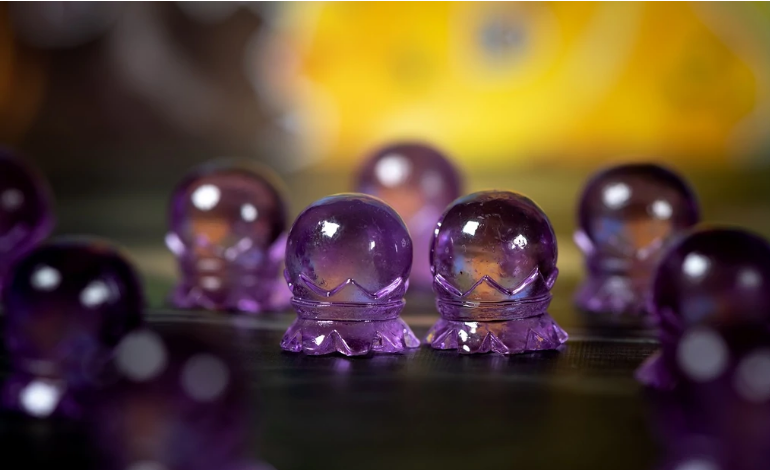 Sleeve Kings - Translucent Resin Resource Tokens: Crystal Ball (10ct)