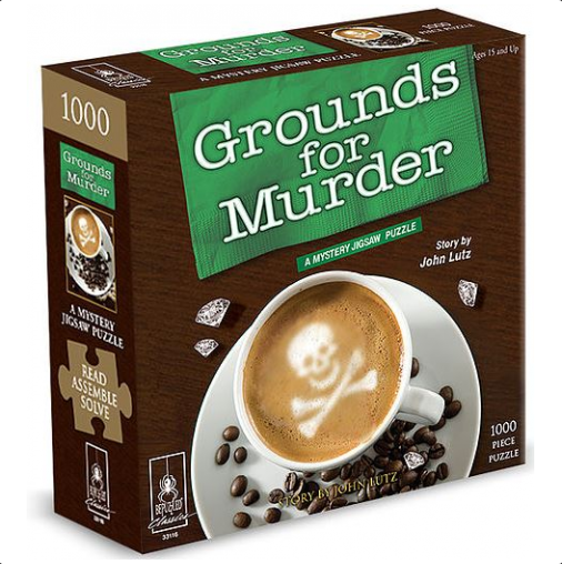 Puzzle Mystery: Grounds for Murder (1000 pieces)
