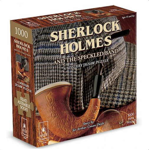 Puzzle Mystery: Sherlock Holmes and the Speckled Band (1000 pieces)