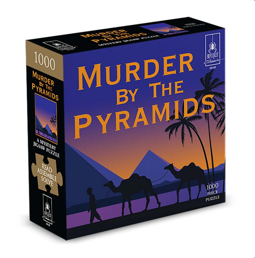 Puzzle Mystery: Murder by The Pyramids (1000 pieces)