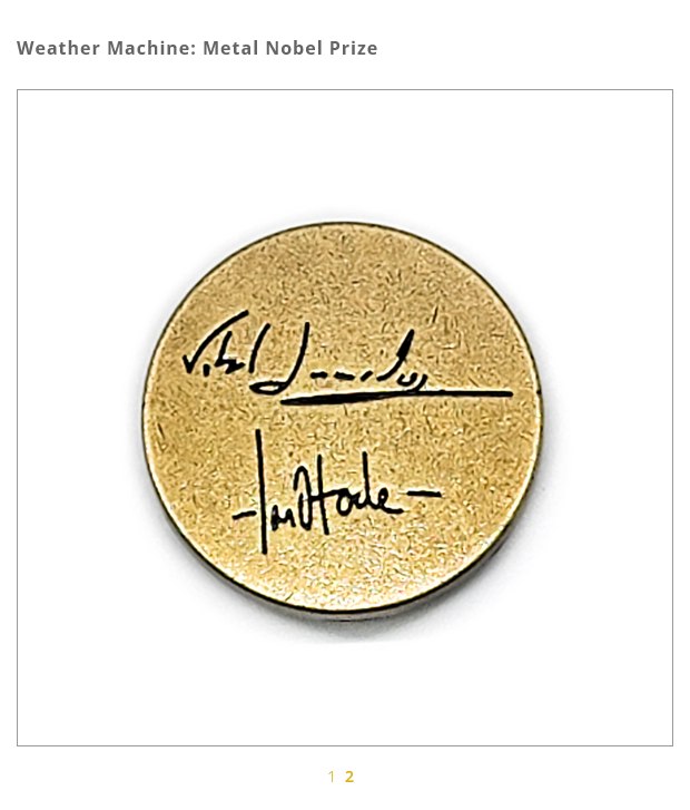 Weather Machine: Metal Nobel Prize