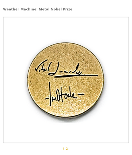 Weather Machine: Metal Nobel Prize