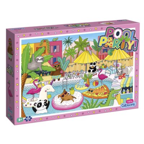Puzzle - Gibsons - Pool Party (100 Pieces)