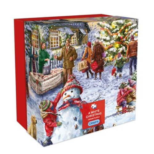 Puzzle - Gibsons - A White Christmas (500 Pieces)