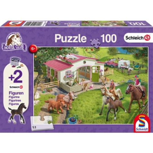 Puzzle - Schmidt Spiele - Schleich Horse Ride into the Countryside (100 Pieces)