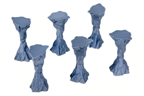 Broken Token - Rock Column Tokens