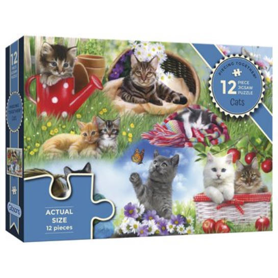 Puzzle - Gibsons - Cats (12XXL Pieces)