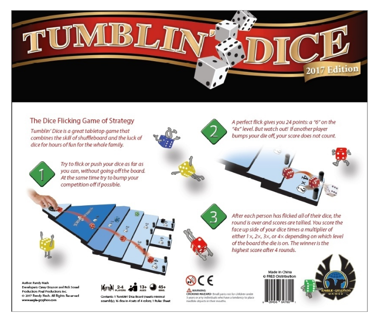 Tumblin-Dice (Eagle-Gryphon Games 2017 Edition)