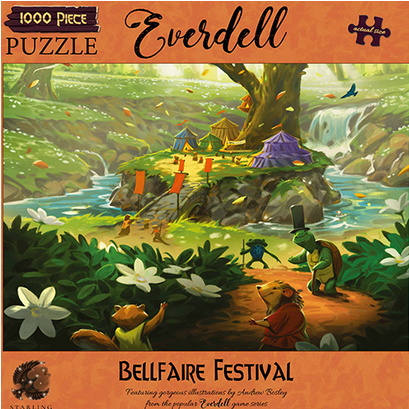 Puzzle - Starling Games - Everdell Puzzle: Bellfaire Festival (1000 Pieces)