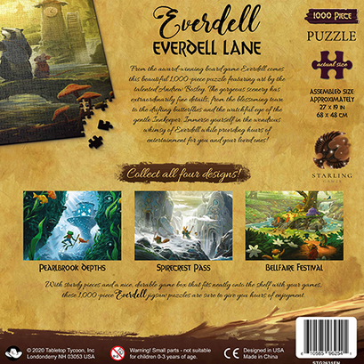 Puzzle - Starling Games - Everdell Puzzle: Everdell Lane (1000 Pieces)