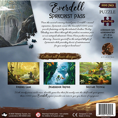 Puzzle - Starling Games - Everdell Puzzle: Spirecrest Pass (1000 Pieces)
