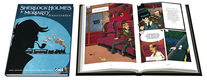 Graphic Novel Adventures - Sherlock Holmes & Moriarty: Associates (Book)