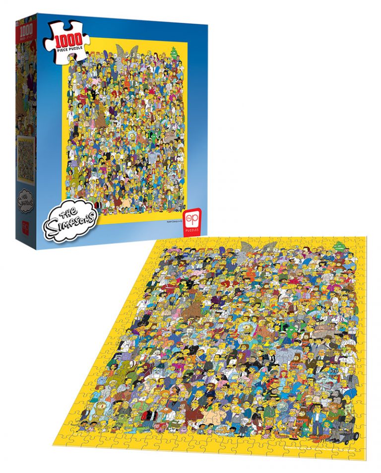 Puzzle - USAopoly - The Simpsons: Cast of Thousands (1000 Pieces)