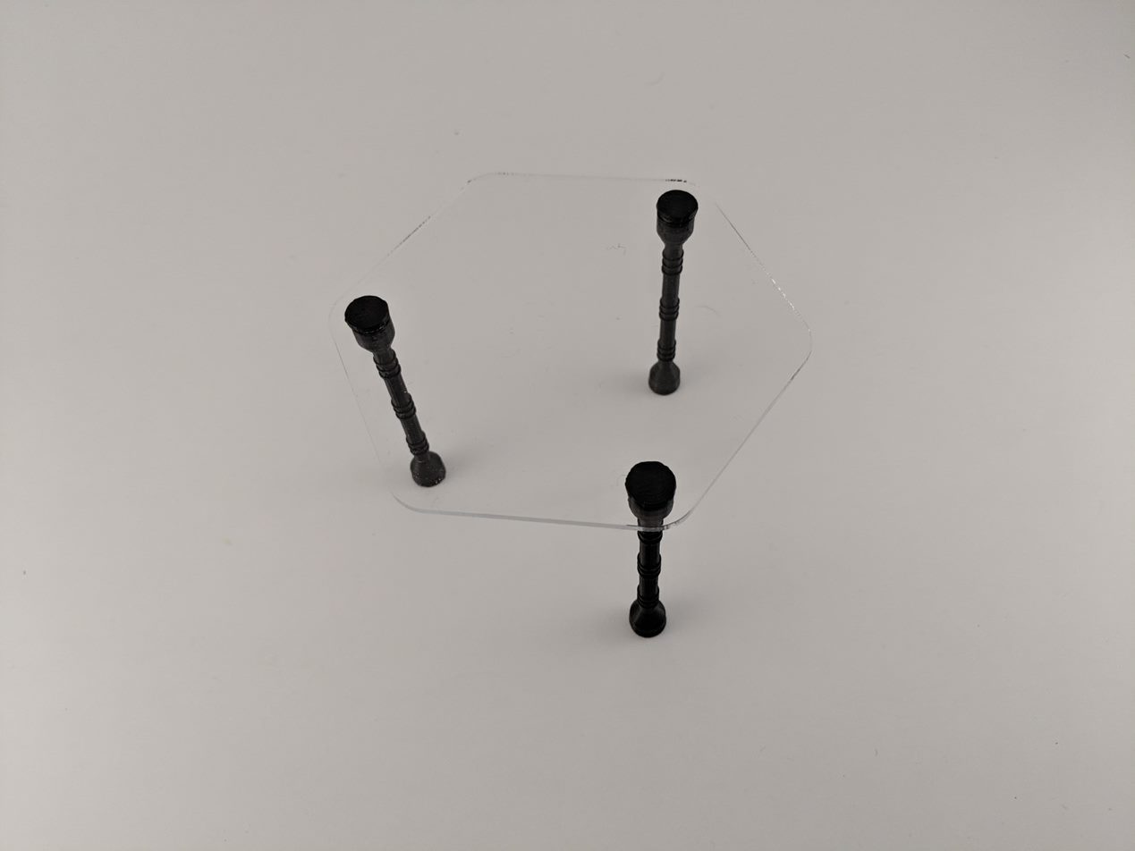 Hero Creations - Fleet Stands 3 Pack (Grey)