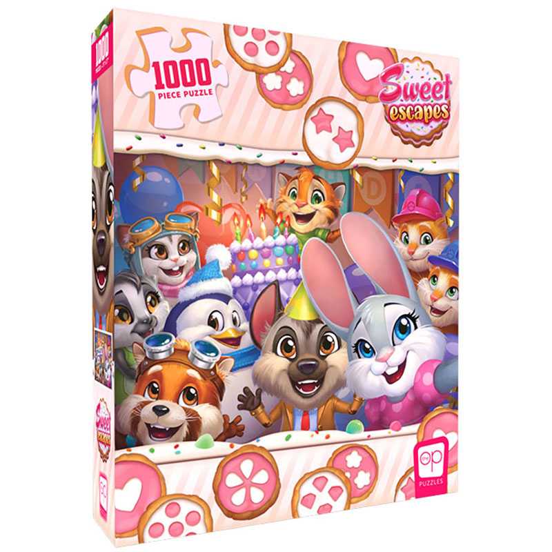 Puzzle - USAopoly - Sweet Escapes: Buzz’s Birthday (1000 Pieces)
