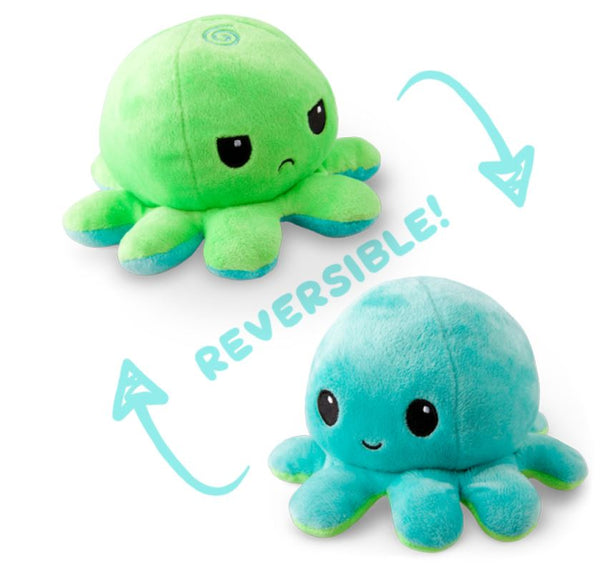 Reversible Octopus Mini Green / Aqua
