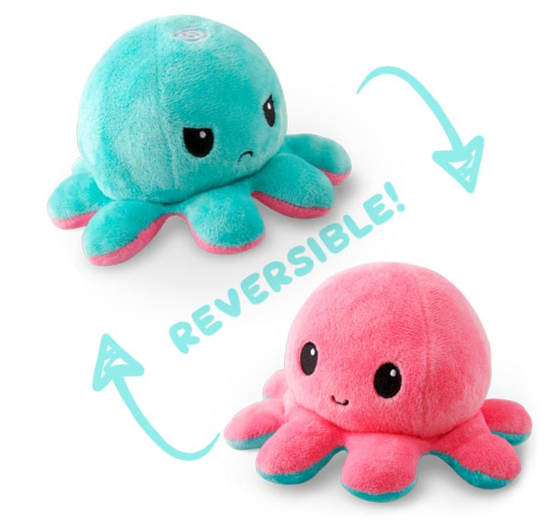 Reversible Octopus Mini Pink / Lt. Blue