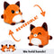 Reversible Fox (Happy Orange+Angry Orange)