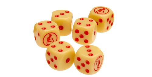 Tanks: Desert Rats Dice Set (6)