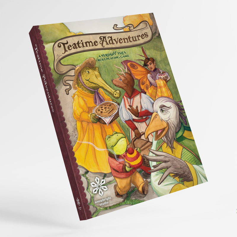 Verdant Isles: Teatime Adventures RPG (Hardcover Book)