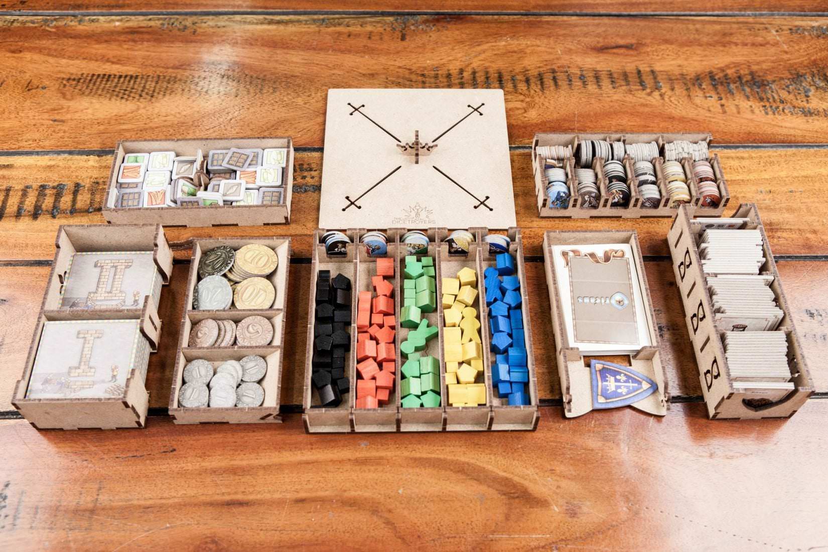 The Dicetroyers - Orléans (Base Game or with Trade and Intrigue Expansion; 5th Player) (Italy Import)