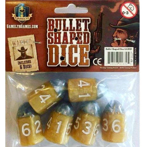 Tiny Epic Western - Bullet Shaped Dice
