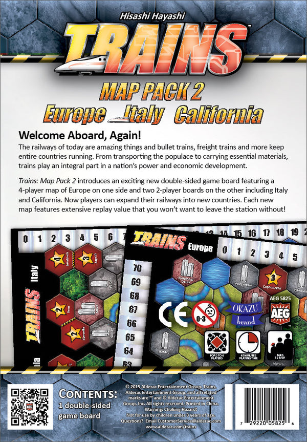 Trains: Map Pack 2 - Europe/Italy/California