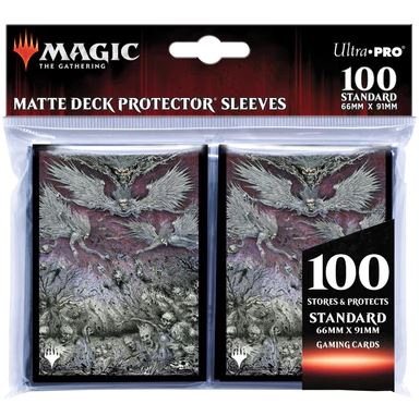 Ultra Pro - PRO-Matte 100ct Standard Deck Protector® sleeves for Magic: The Gathering: Double Masters 2022 V3