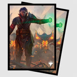 Ultra Pro - PRO-Matte 100ct Standard Deck Protector® sleeves for Magic: The Gathering: The Brothers' War Mishra