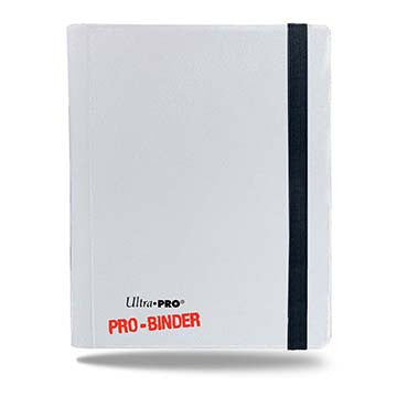 Ultra Pro 4-Pocket PRO-Binder - White