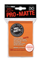 Ultra Pro - PRO-Matte 50ct Standard Deck Protector® sleeves: Orange