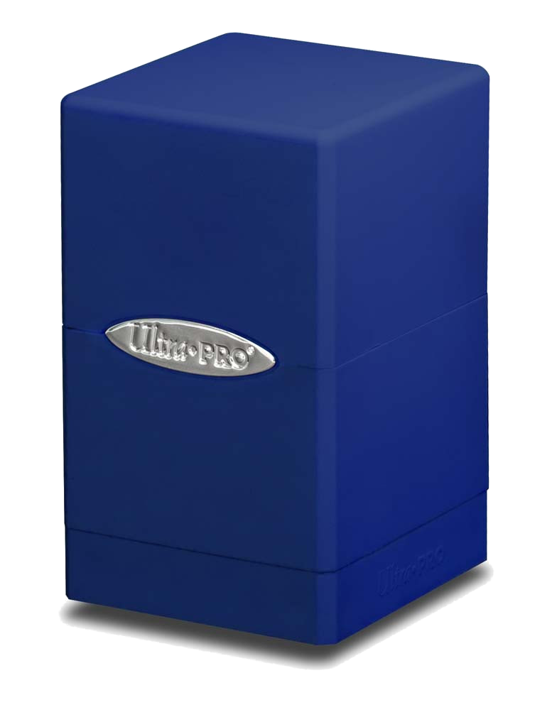 Ultra Pro Satin Tower Deck Box - Pacific Blue