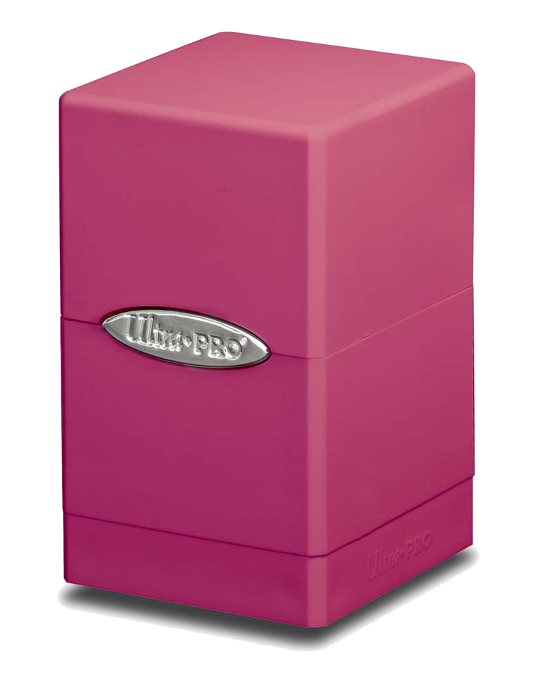 Ultra Pro Satin Tower Deck Box - Hot Pink
